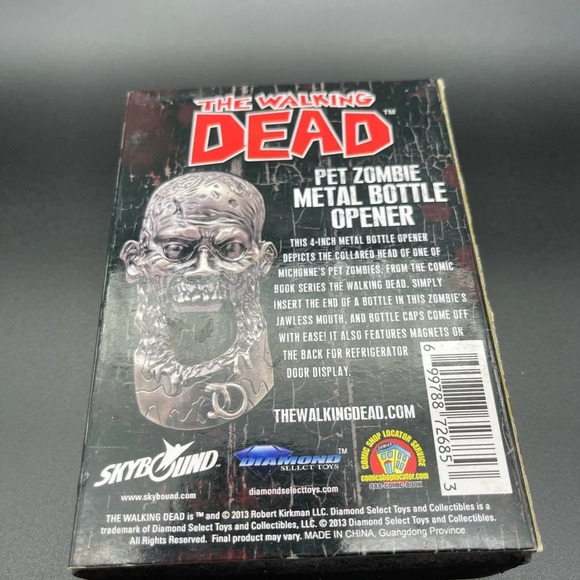 WALKING Dead Pet Zombie Bottle Opener - Picture 4 of 8